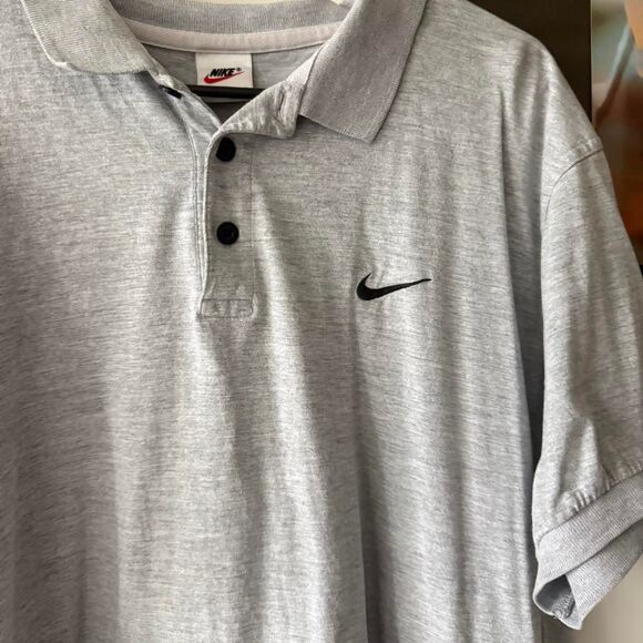 Nike Men's Grey and Black Polo-shirts - Picture 4 of 5